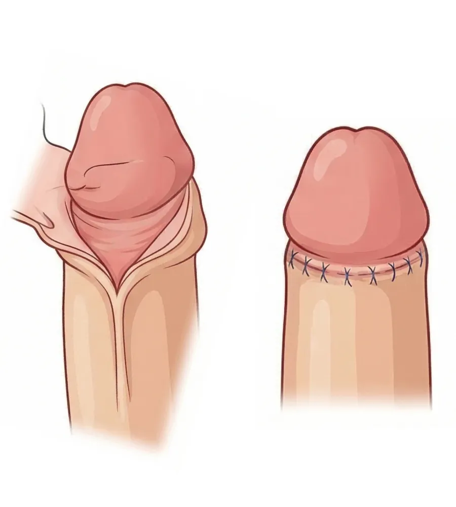 Postectomia com grampeador realizada no Instituto de Andrologia Curitiba